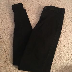 Topshop Black Joni Jeans Petite